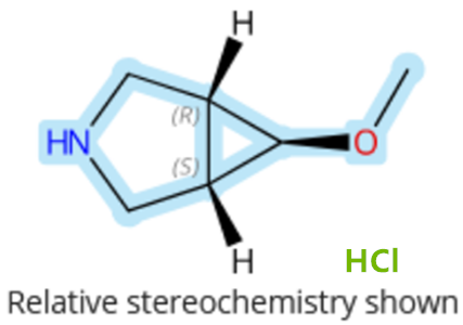 Rel-(1S,5R,6R)-6-甲氧基-3-氮杂双环[3.1.0]己烷盐酸盐,Rel-(1S,5R,6R)-6-Methoxy-3-azabicyclo[3.1.0]hexane hydrochloride