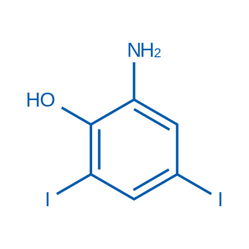 2-氨基-4,6-二碘苯酚,2-Amino-4,6-diiodophenol