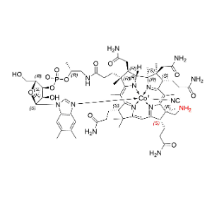 氰钴铵素杂质110,Cyanocobalamin Impurity 110(Cyanocobalamin C37 decarbonylated)