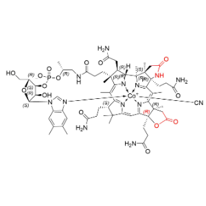 氰鈷銨素雜質(zhì)111,Cyanocobalamin Impurity 111(Cyanocobalamin 2β,3β-lactam;7β,8β-lactone)