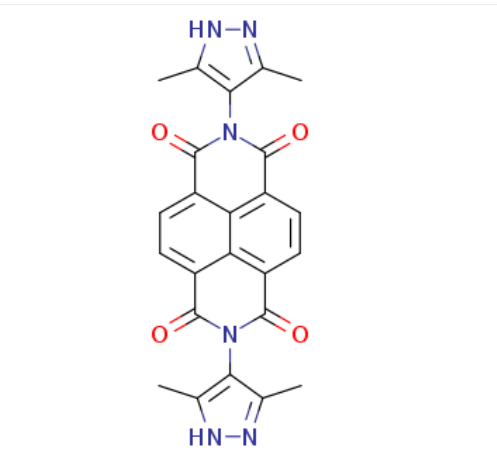 2、7-二（3、5-二甲基）二吡唑-1、4、5、8-萘四羧基二酰亞胺,2,7-bis(3,5-dimethyl) dipyrazol-1,4,5,8-naphthalenetetracarboxydiimide