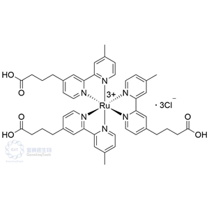 1937267-73-6 | [Ru(4-(4'-Methyl-[2,2'-bipyridin]-4-yl)butanoic acid)3](PF6)2