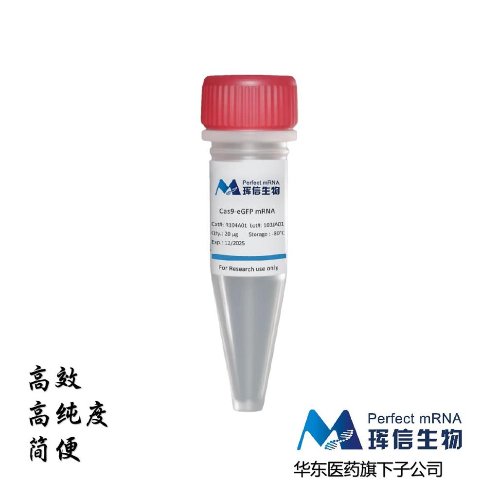基因編輯 mRNA,Cas9-eGFP mRNA