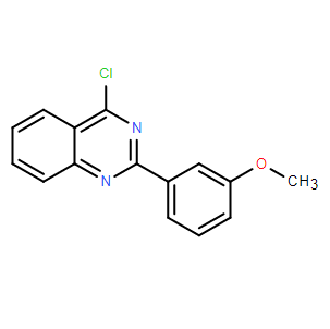 4-氯-2-(3-甲氧基苯基)喹唑啉,4-Chloro-2-(3-methoxyphenyl)quinazoline
