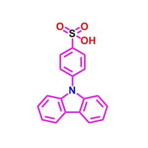 4-(9H-carbazol-9-yl)benzenesulfonic acid,4-(9H-carbazol-9-yl)benzenesulfonic acid