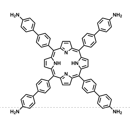 5,10,15,20-tetrakis(4'-amino-1-1'-biphen-4-yl)porphyrin