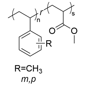 聚（甲基苯乙烯-r-甲基丙烯酸甲酯）无规共聚物,poly(vinyltoluene-r-methyl methacrylate)random copolymer