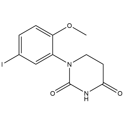 1-(5-碘-2-甲氧基苯基)-1,3-二氮杂环己烷-2,4-二酮,1-(5-iodo-2-methoxyphenyl)-1,3-diazane-2,4-dione