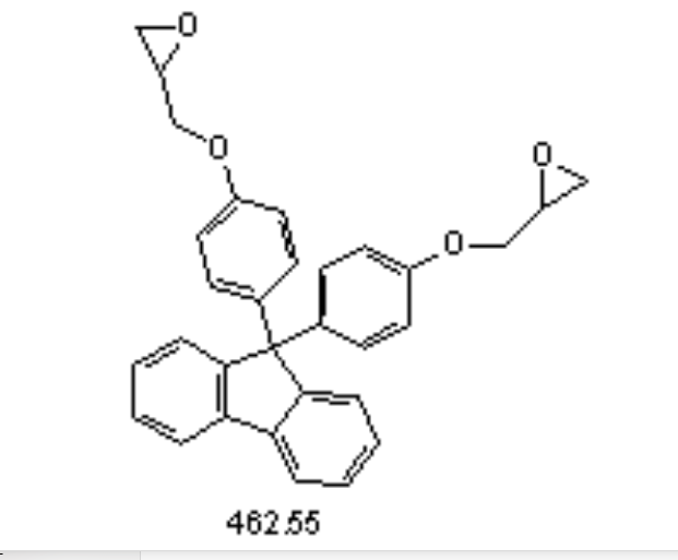9,9-二[(2,3-環(huán)氧丙氧基)苯基]芴,2,2'-[9H-Fluoren-9-ylidenebis(4,1-phenyleneoxymethylene)]bis-oxirane