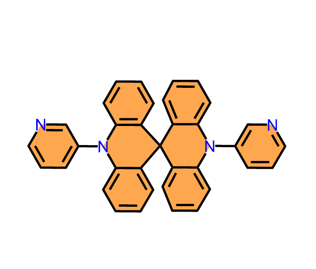 10,10'-di(pyridin-3-yl)-10H,10'H-9,9'-spiroacridine,10,10'-di(pyridin-3-yl)-10H,10'H-9,9'-spiroacridine
