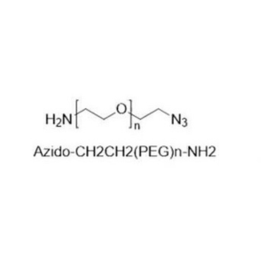 Azido-CH2CH2(PEG)n-NH2