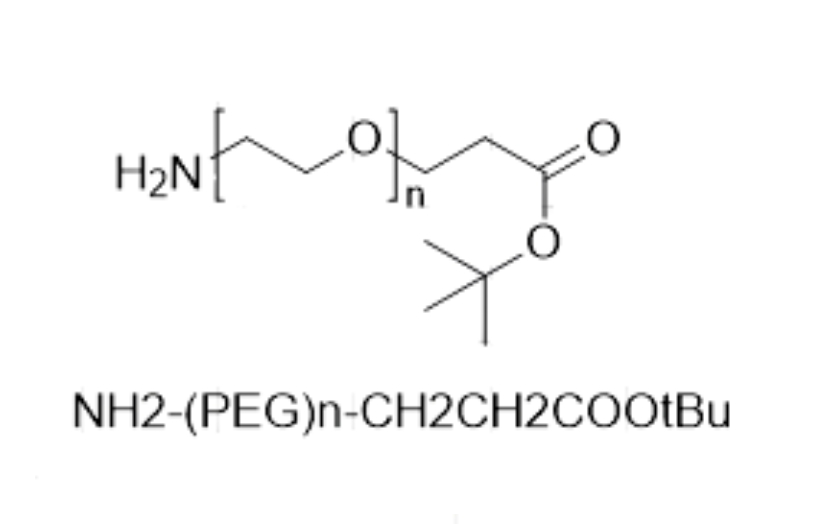 NH2-(PEG)n-CH2CH2COOtBu