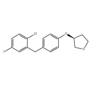 (3S)-3-[4-[(2-氯-5-碘苯基)甲基]苯氧基]四氫呋喃,(S)-3-(4-(2-Chloro-5-iodobenzyl)phenoxy)tetrahydrofuran