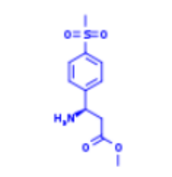 （3R）-3-氨基-3-（4-甲基磺?；交┍峒柞?methyl (3R)-3-amino-3-(4-methylsulfonylphenyl)propanoate