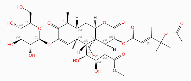 Yadanzioside G,Yadanzioside G