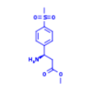 1213674-63-5：methyl (3R)-3-amino-3-(4-methylsulfonylphenyl)propanoate