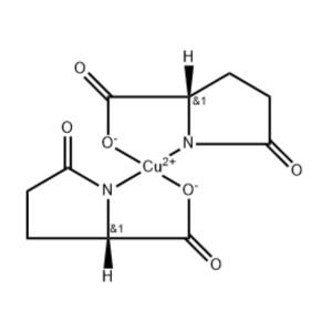 焦谷氨酸铜,bis(5-oxo-L-prolinato-N1,O2)copper