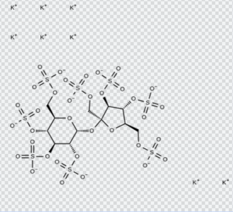 蔗糖八硫酸酯钾,Sucrose octasulfate Potassium salt