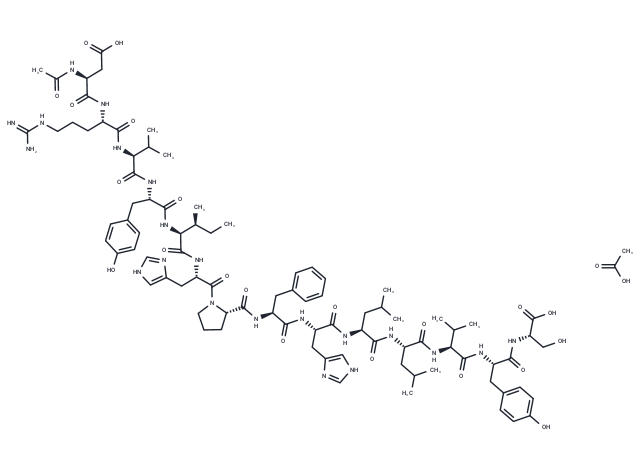 化合物T21582L,Acetyl Angiotensinogen (1-14), porcine Acetate