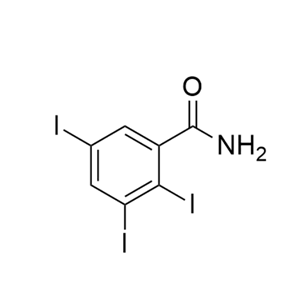 2,3,5-三碘苯甲酰胺,2,3,5-triiodobenzamide