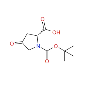 N-Boc-4-氧代-D-脯氨酸,(R)-4-OXO-PYRROLIDINE-1,2-DICARBOXYLIC ACID 1-TERT-BUTYL ESTER