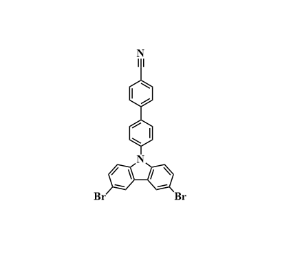 4′-(3,6-二溴-9H-咔唑-9-基)[1,1′-聯(lián)苯]-4-腈基,4′-(3,6-Dibromo-9H-carbazol-9-yl)[1,1′-biphenyl]-4-carbonitrile