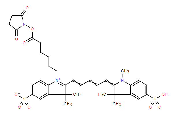 磺酰基Cy5 NHS酯,Sulfo-Cy5 NHS Ester