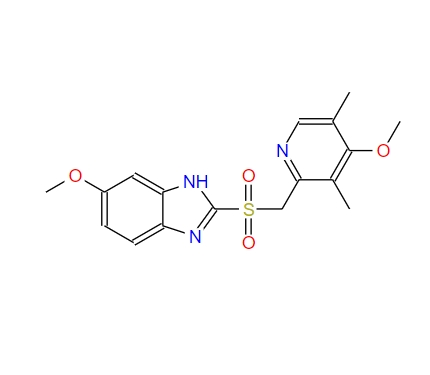 奧美拉唑雜質(zhì)A,OMEPRAZOLE  RELATED  COMPOUND A  (15 MG) (OMEPRAZOLE SULFONE) (AS)