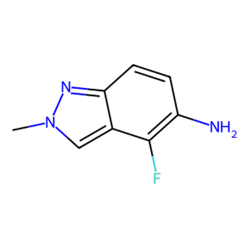 4-氟-2-甲基-2H-吲唑-5-胺盐酸盐,4-fluoro-2-methyl-2H-indazol-5-amine hydrochloride
