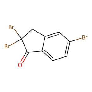 2,2,5-三溴-2,3-二氢-1H-inden-1-1,2,2,5-tribromo-2,3-dihydro-1H-inden-1-one