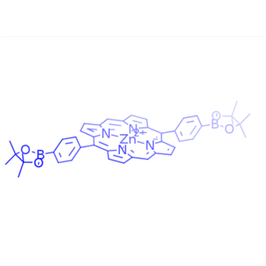 5,15-bis(4-(4,4,5,5-tetramethyl-1,3,2-dioxaborolan-2-yl)phenyl)porphyrin Zinc