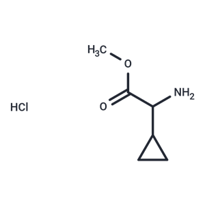 化合物 Methyl 2-amino-2-cyclopropylacetate hydrochloride|T66479|TargetMol
