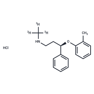 化合物 Atomoxetine-d3 hydrochloride|T73711|TargetMol