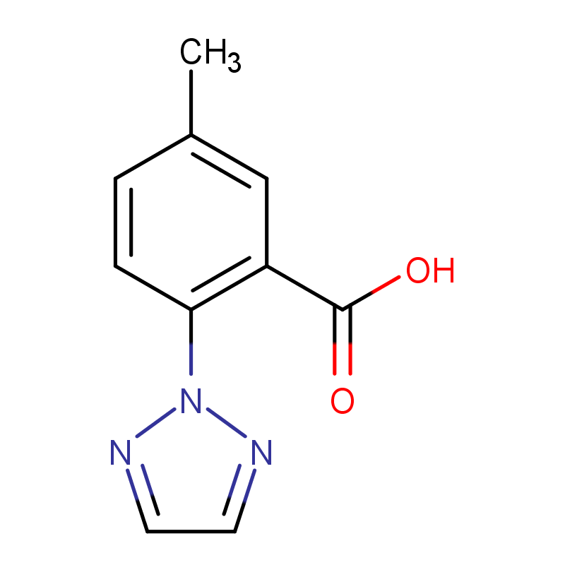 5-甲基-2-(2H-1,2,3-三唑-2-基)苯甲酸,5-methyl-2-(2H-1,2,3-triazol-2-yl)benzoic acid