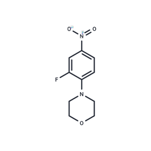 化合物 4-(2-Fluoro-4-nitrophenyl)morpholine,4-(2-Fluoro-4-nitrophenyl)morpholine