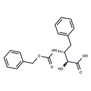 化合物 (2S,3R)-3-(((Benzyloxy)carbonyl)amino)-2-hydroxy-4-phenylbutanoic acid|T66397|TargetMol