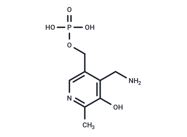化合物 Pyridoxamine 5′-phosphate,Pyridoxamine 5′-phosphate