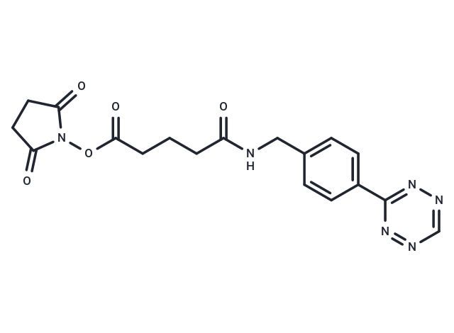 化合物Tetrazine-Ph-NHCO-C3-NHS ester,Tetrazine-Ph-NHCO-C3-NHS ester