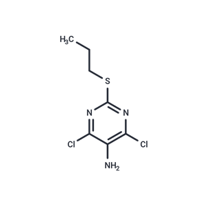 化合物 4,6-Dichloro-2-(propylthio)pyrimidin-5-amine|T65622|TargetMol