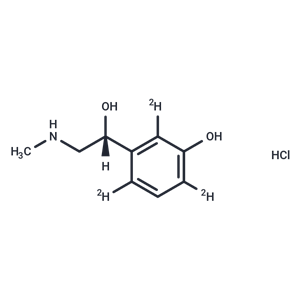 (R)-(-)-鹽酸脫羥腎上腺素-d3,(R)-(-)-Phenylephrine-2,4,6-d3