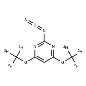 4,6-二甲氧基-2-異硫氰酸根合嘧啶-d6|TMID-0102|TargetMol