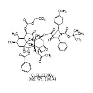 DT-6與10-DAB-Ⅲ的7位縮合產(chǎn)物 （SCS） 10-Troc-7-側(cè)鏈-10-DAB-Ⅲ