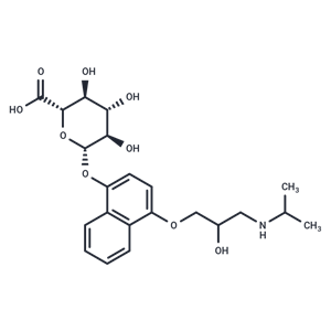(±)-4-hydroxy Propranolol β-D-Glucuronide,(±)-4-hydroxy Propranolol β-D-Glucuronide