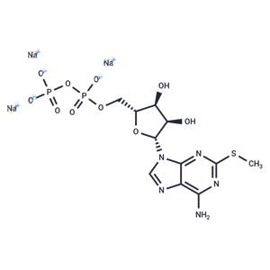 化合物 2-Methylthioadenosine diphosphate trisodium|T23581|TargetMol