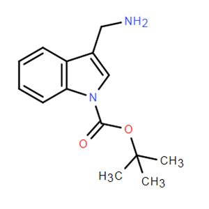 3-(氨基甲基)-1H-吲哚-1-甲酸叔丁酯