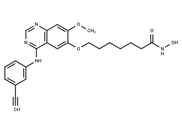 化合物 CUDC-101,CUDC-101