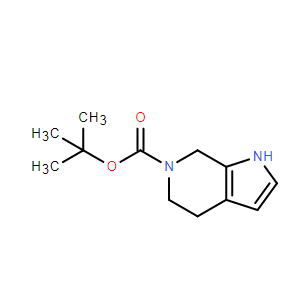 4,5-二氢-1H-吡咯并[2,3-c]吡啶-6(7H)-羧酸叔丁酯,tert-Butyl 4,5-dihydro-1H-pyrrolo[2,3-c]pyridine-6(7H)-carboxylate