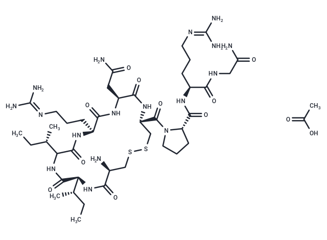 化合物Conopressin S acetate,Conopressin S acetate(111317-90-9 free base)