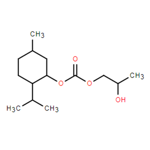 2-羥基丙基2-異丙基-5-甲基環(huán)己基碳酸酯,Carbonic acid, 2-hydroxypropyl 5-methyl-2-(1-methylethyl)cyclohexyl ester