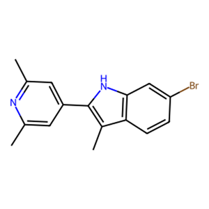 6-溴-2-(2,6-二甲基吡啶-4-基)-3-甲基吲哚